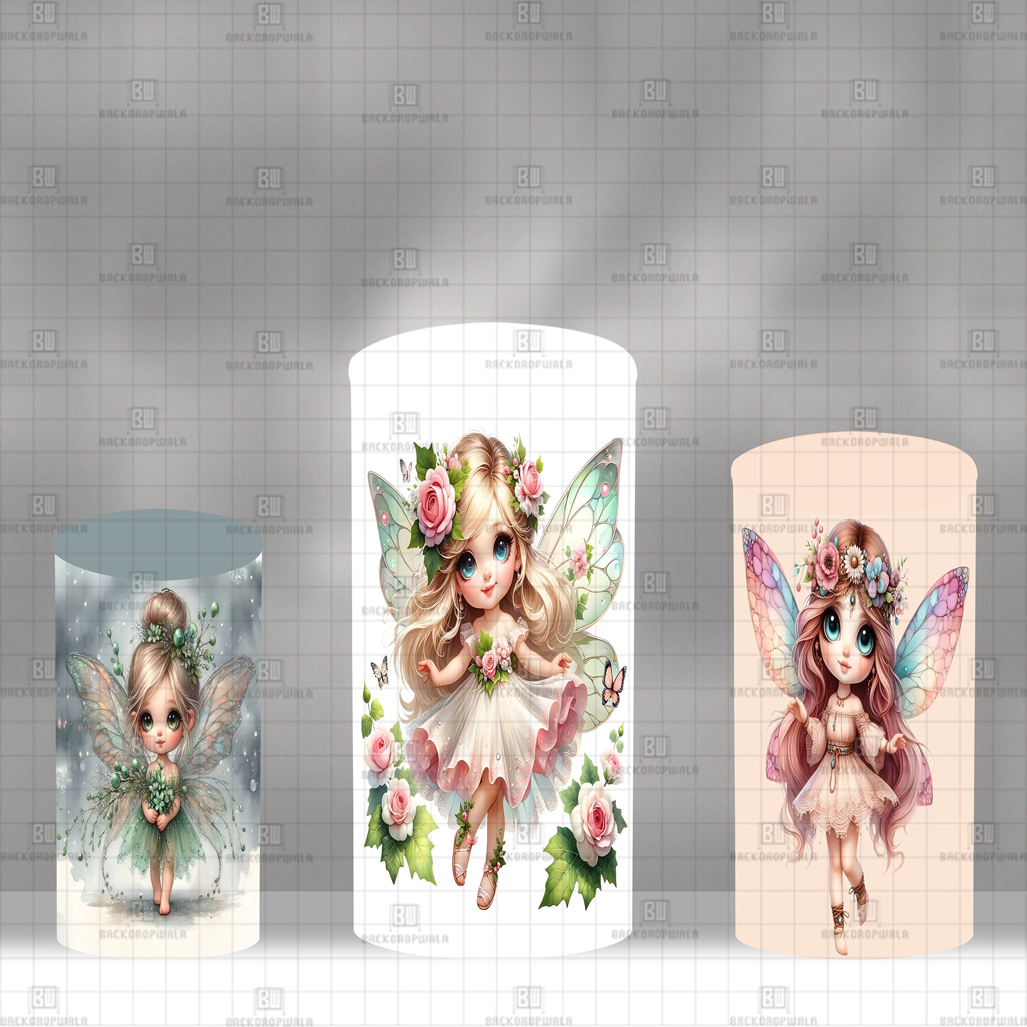 Whimsical Wonders Theme Drum Cover Backdrop