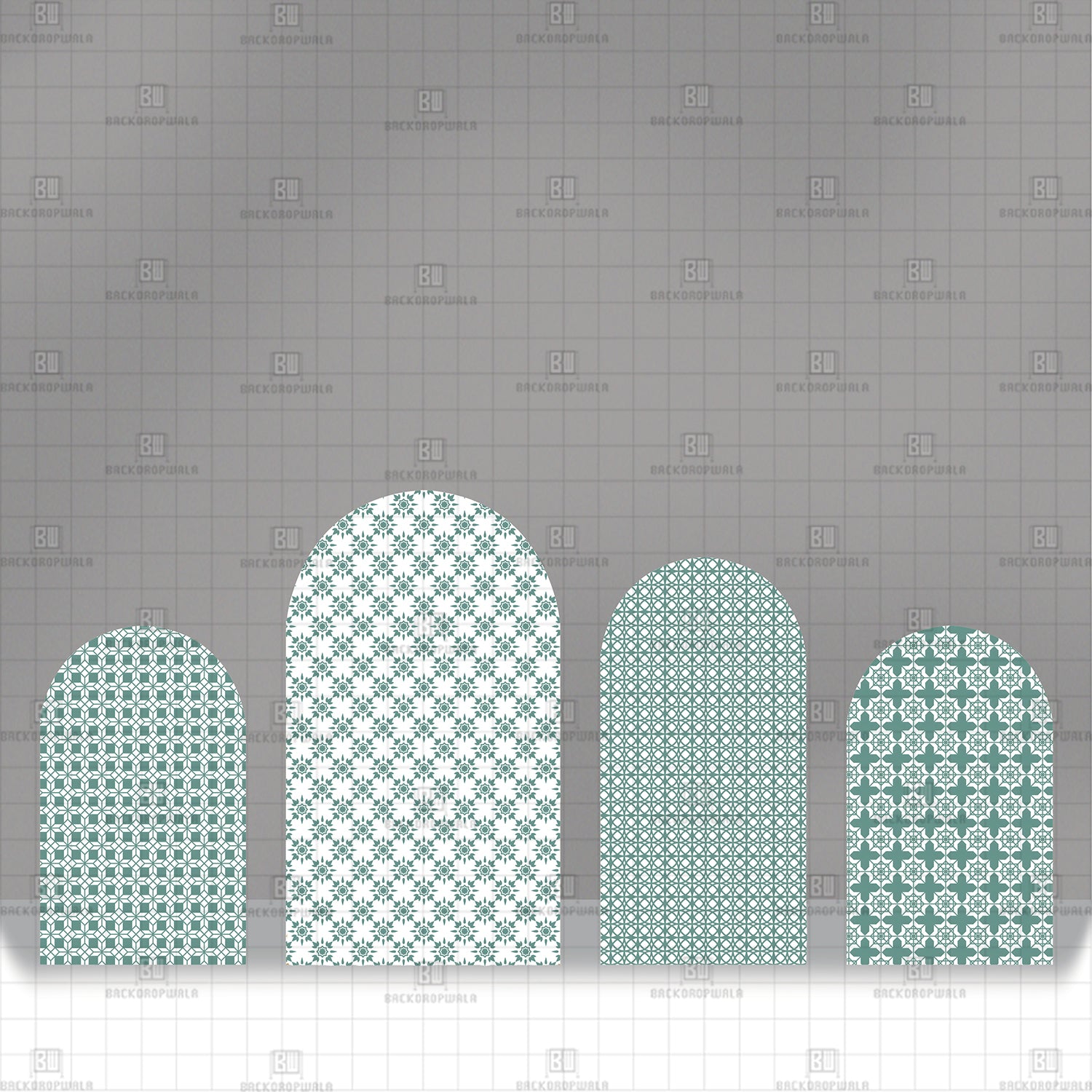 Radiant Tesselation Theme Printed Event Backdrop