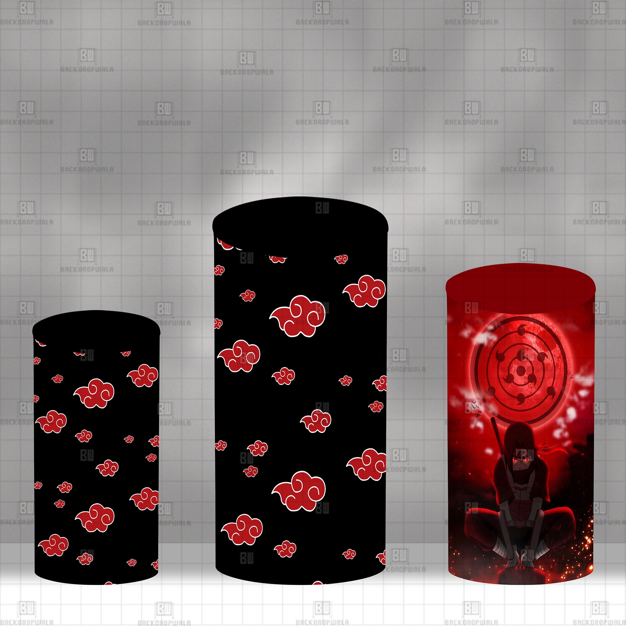 Shadow of the Akatsuki Theme Drum Cover Backdrop