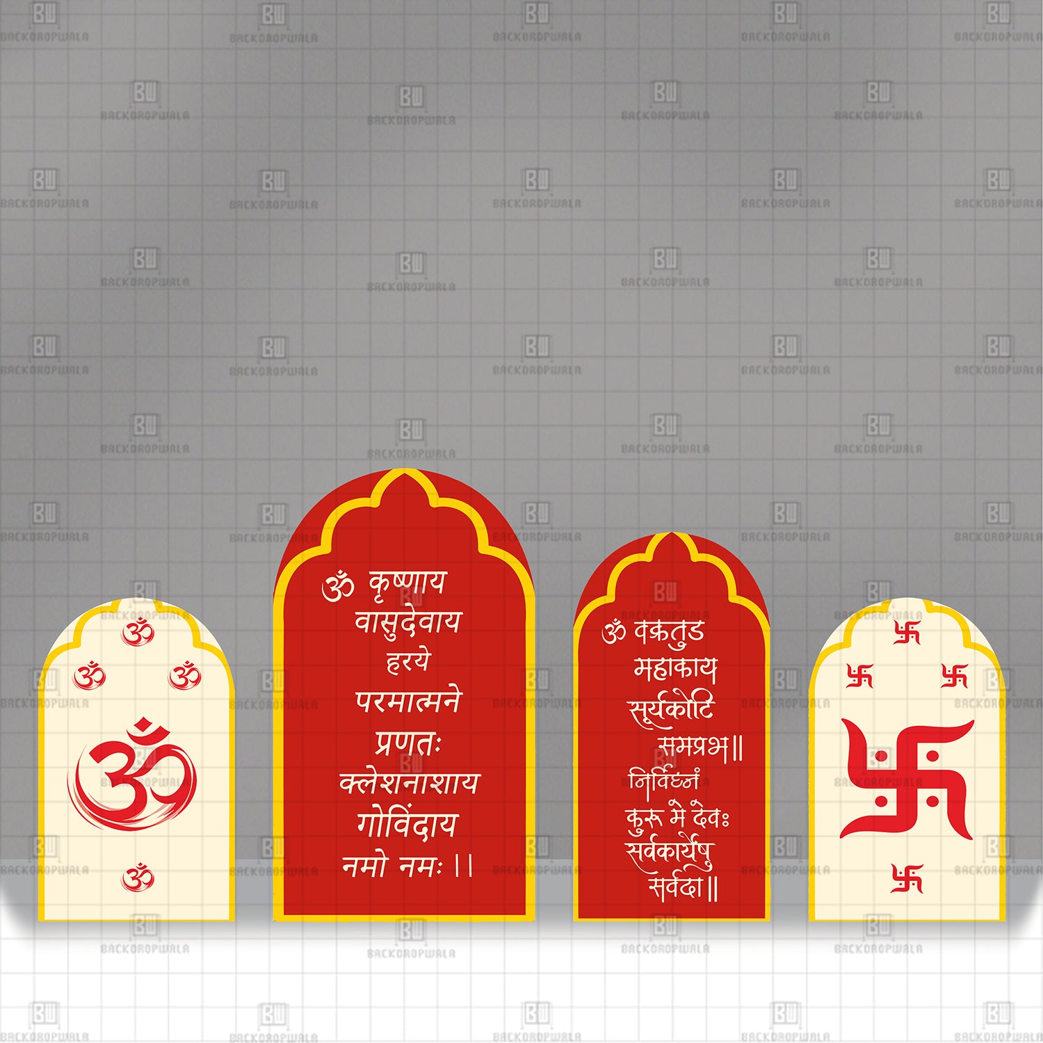 The Dharma Anthology Theme Printed Event Backdrop