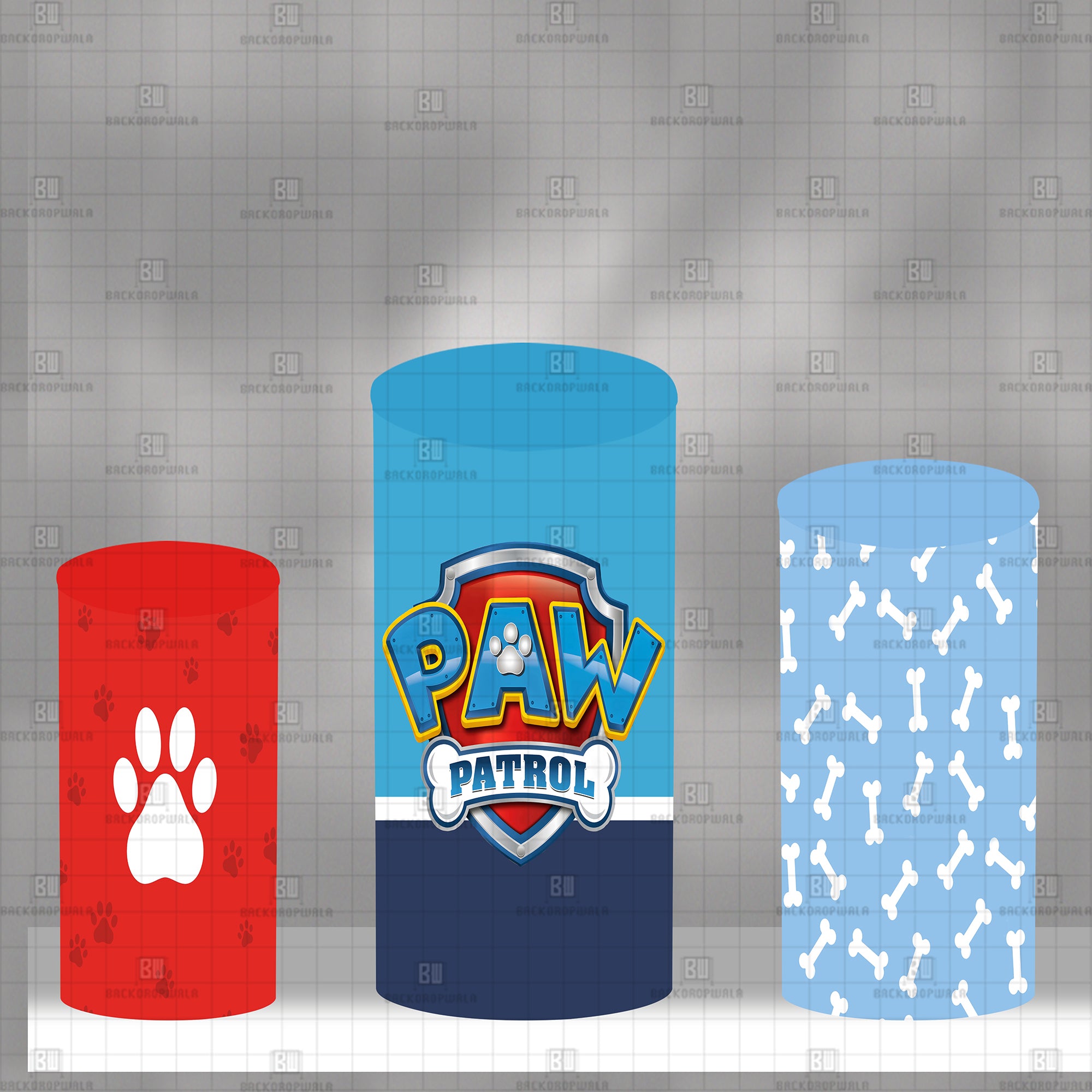 The Adventure Bay Patrol Theme Drum Cover Backdrop