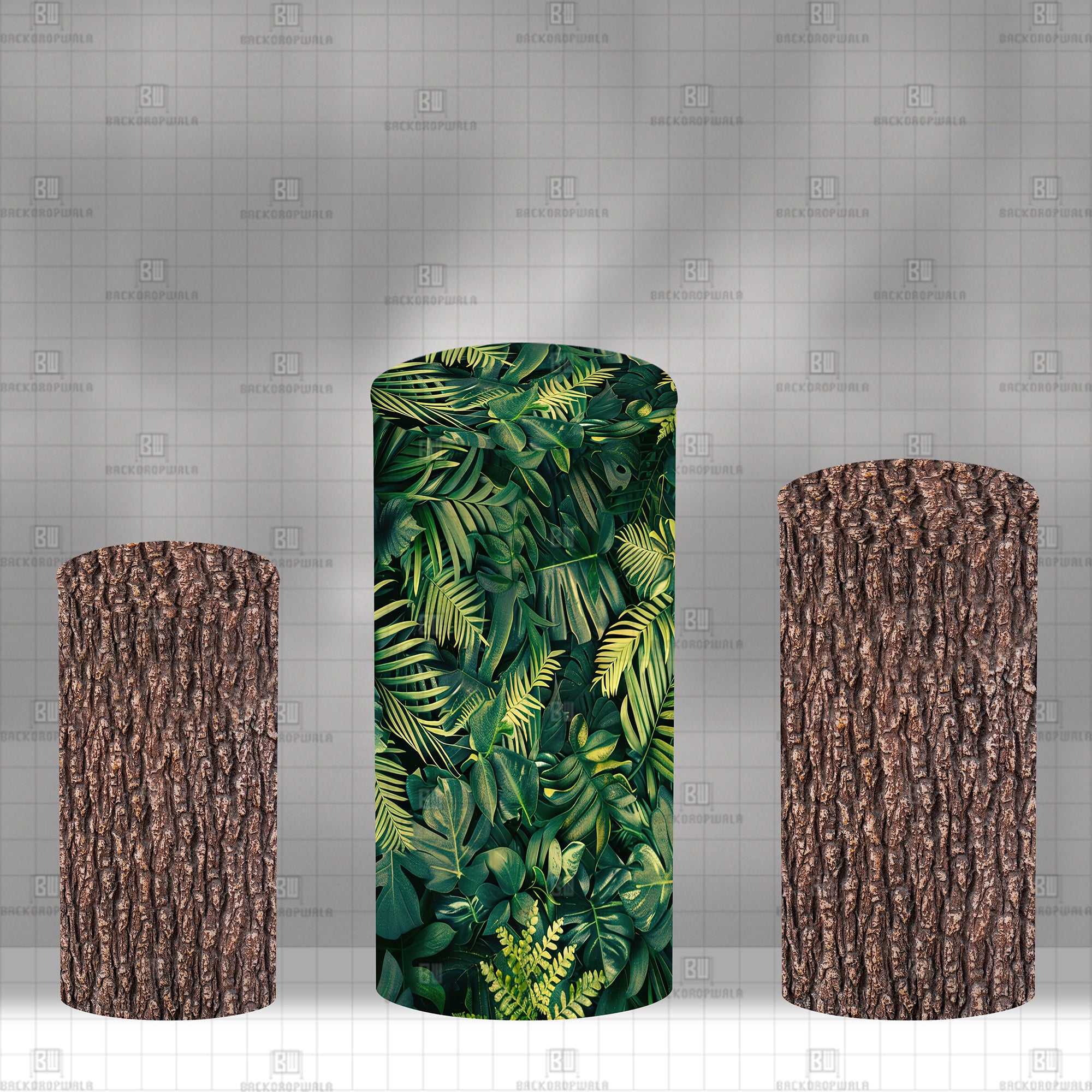 Jungle Theme Drum Cover Backdrop