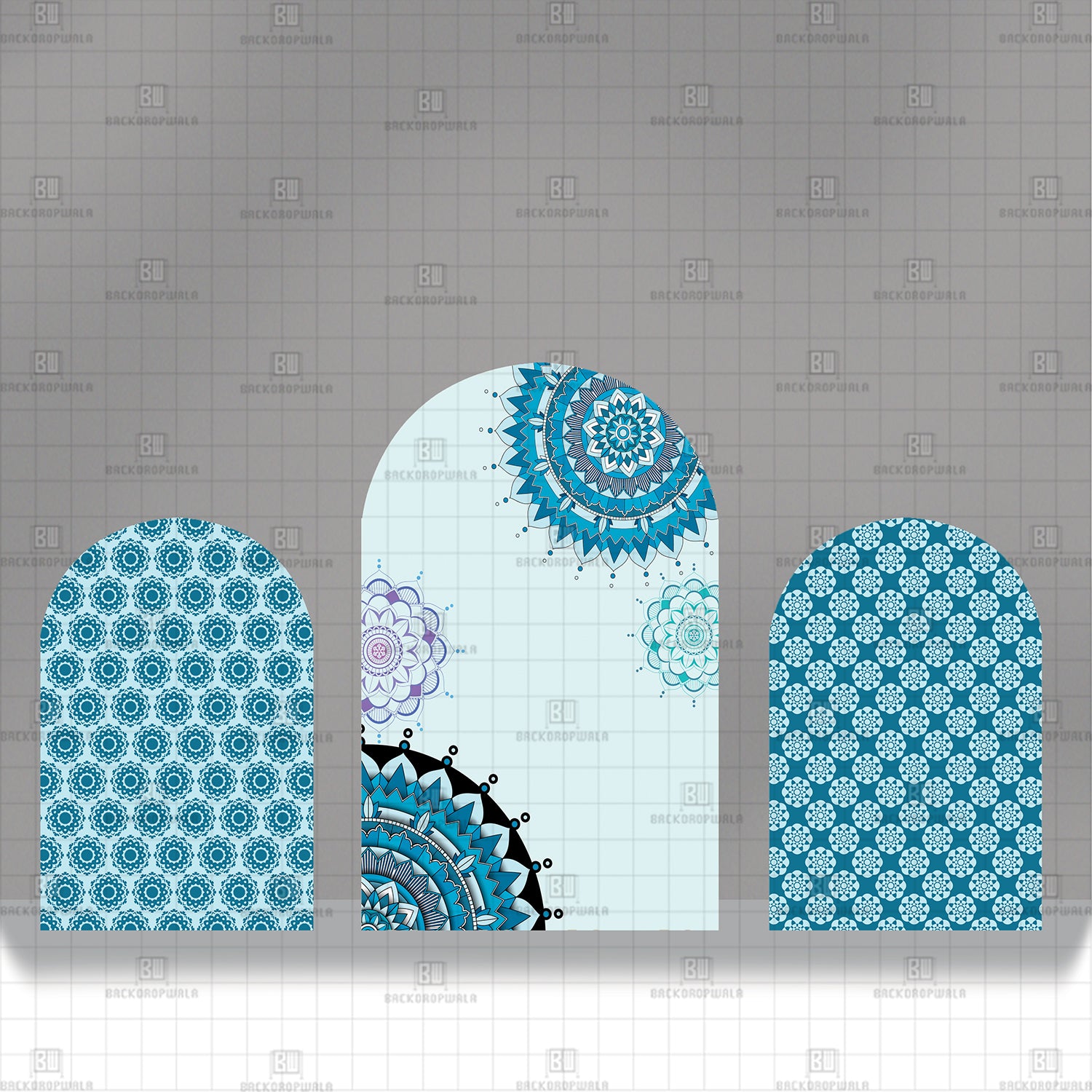 Celestial Blueprints Theme Printed Event Backdrop