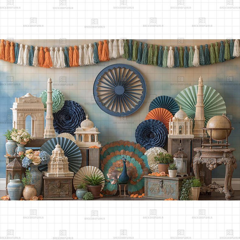 INDEPENDENCE DAY THEME BACKDROP