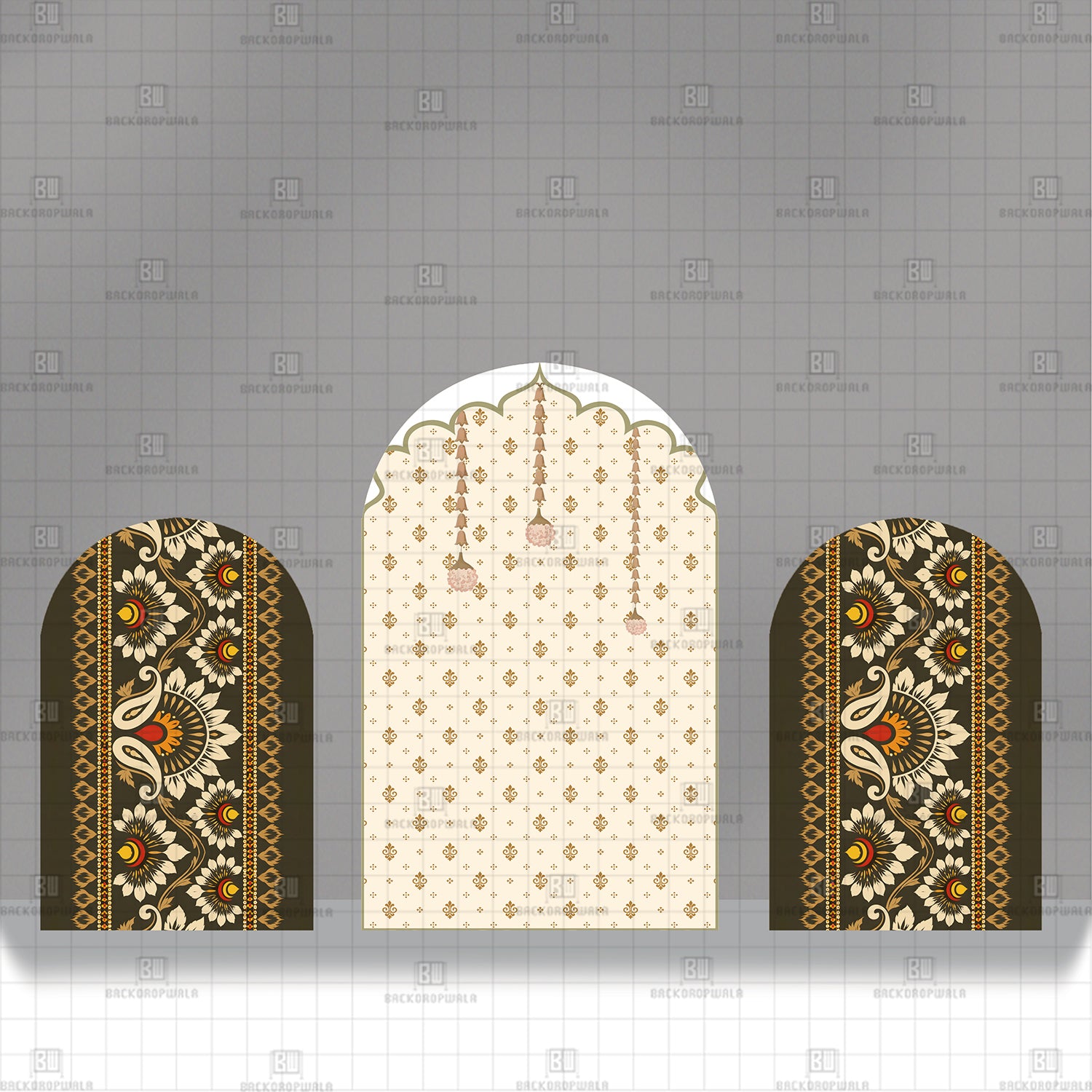Paradigm of Paradise Theme Printed Event Backdrop