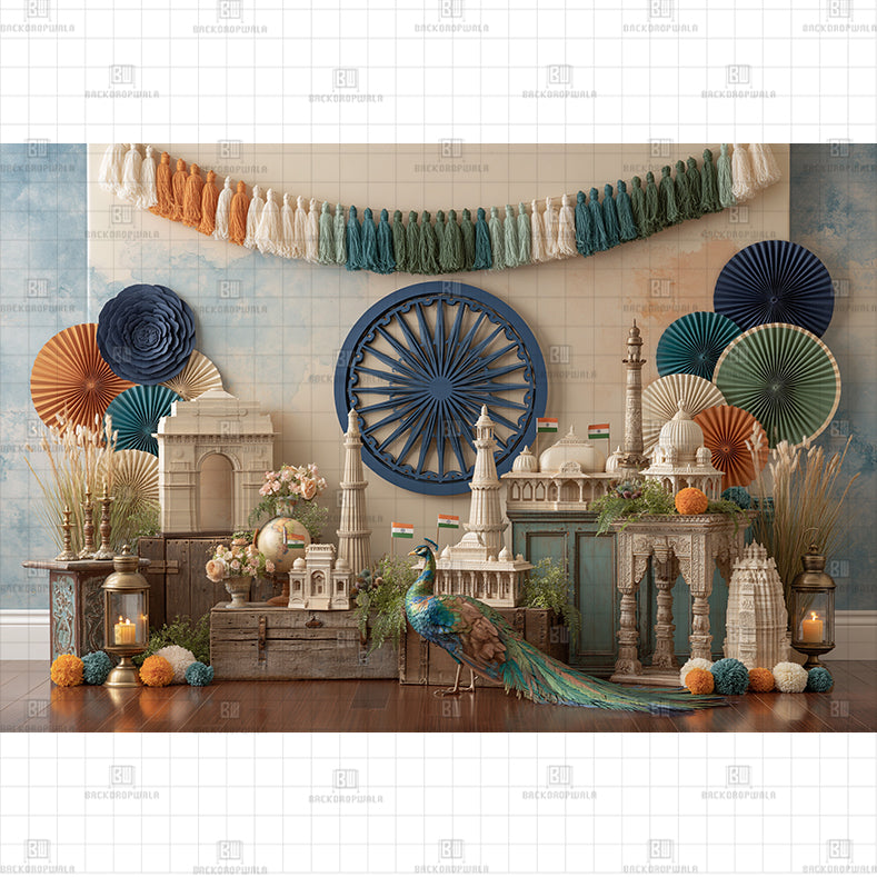 INDIAN ARMED FORCES THEME BACKDROP