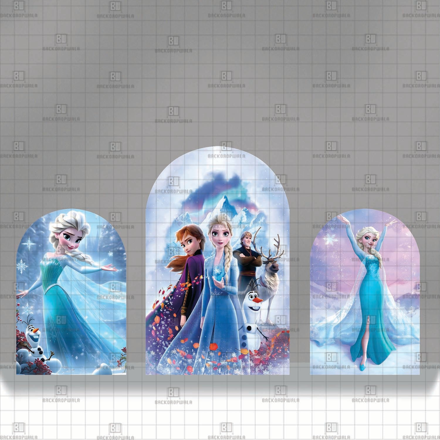 Arendelle’s Winter Magic Printed Event Backdrop