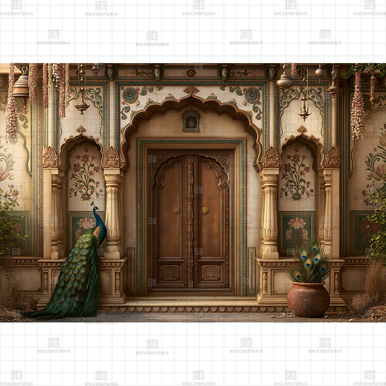 Emerald Palace Sanctuary Printed Baby Backdrop