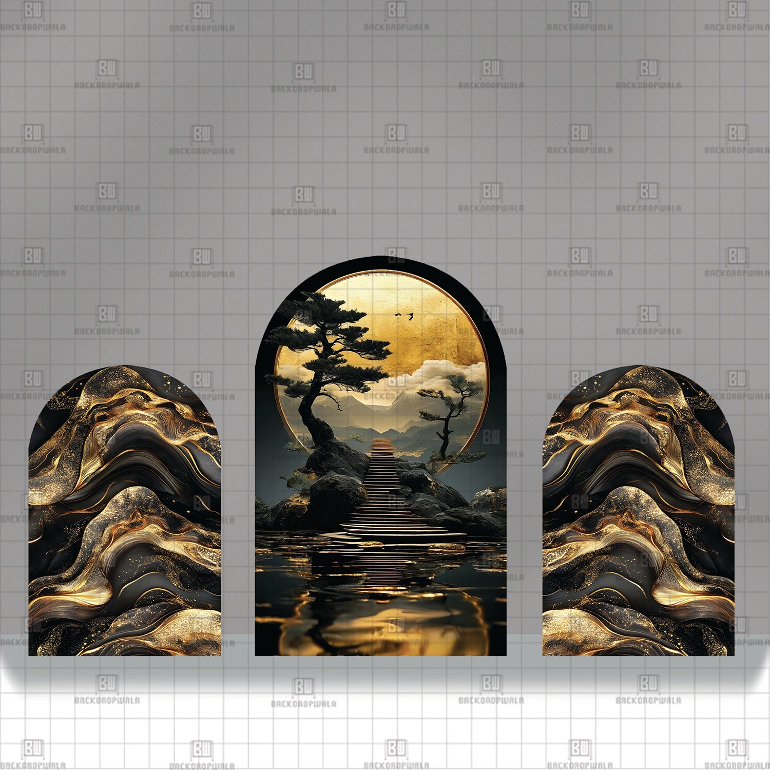 The Alchemist’s Landscape Theme Printed Event Backdrop