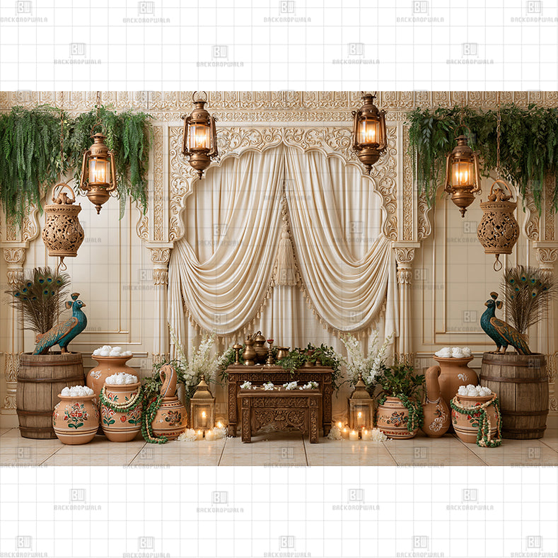 Rustic Door Setup PRINTED BACKDROP