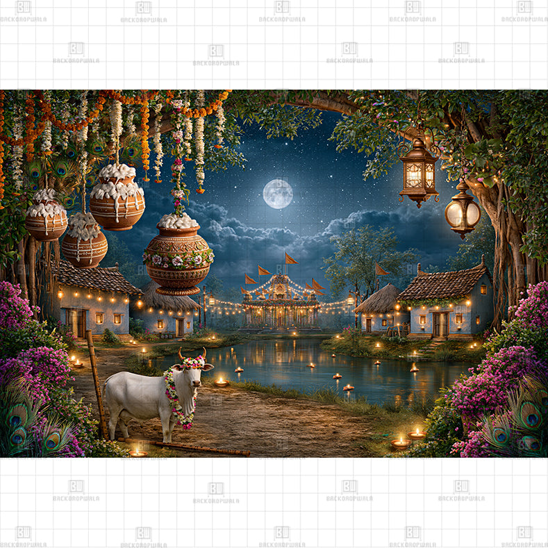 Royal Throne Stage PRINTED BACKDROP