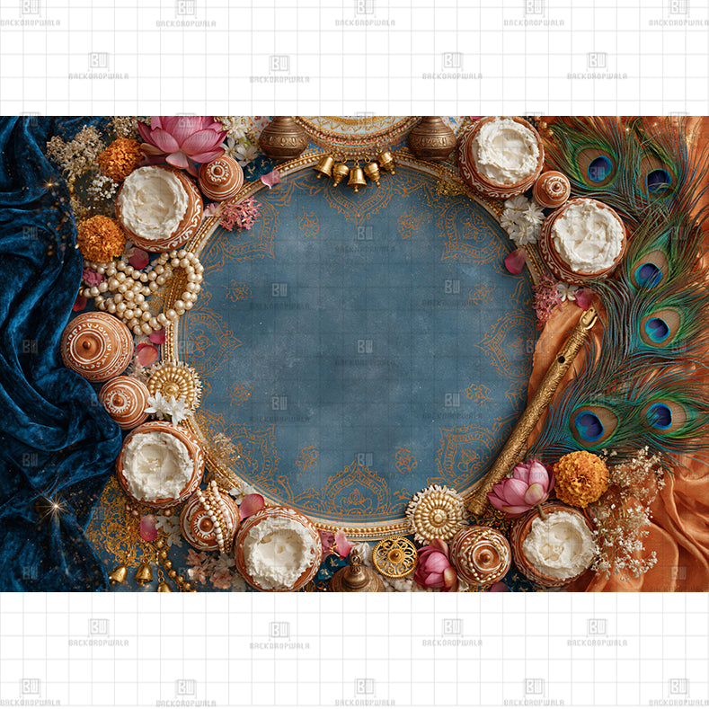 Sacred Eye Centerpiece Printed Backdrop