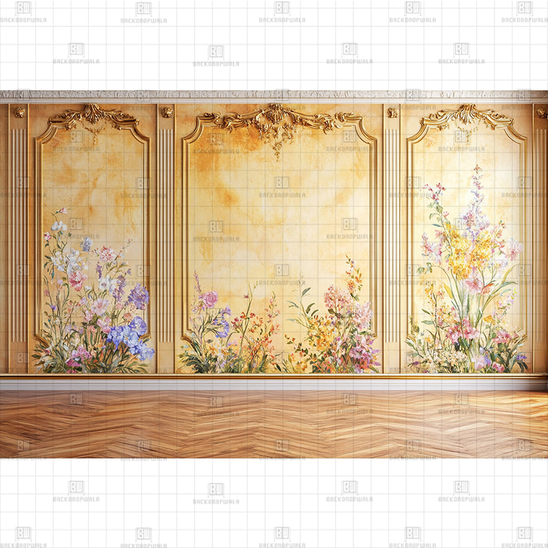 Palace Wall backdrop Printed Baby Backdrop