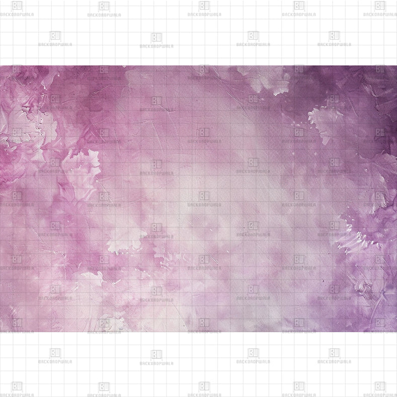 Purple Beige Printed Baby Backdrop