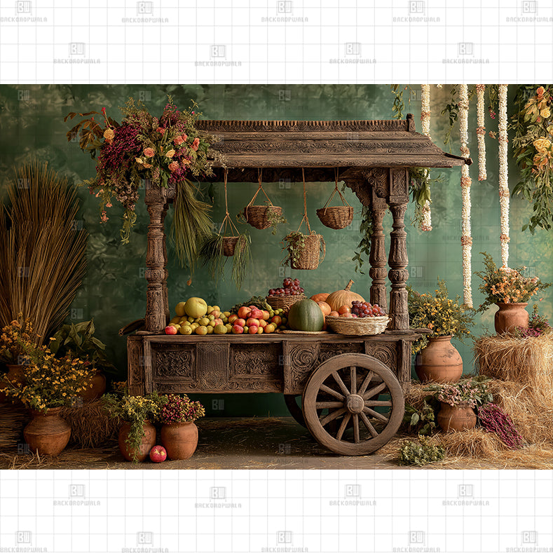 The Village GrocerPrinted Backdrop