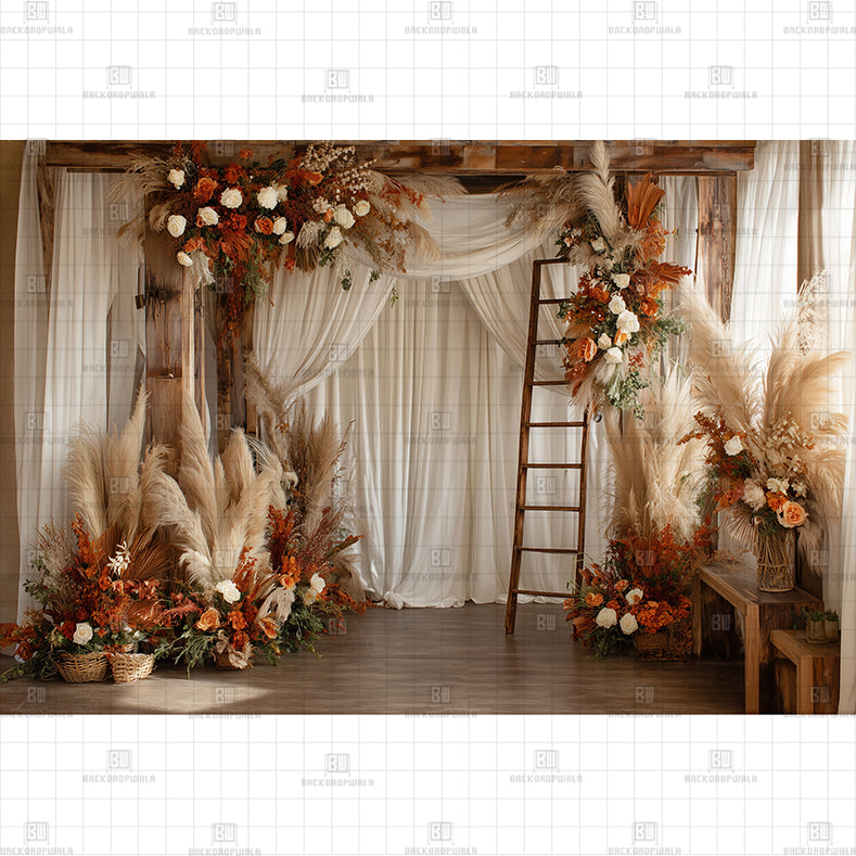 Urban Chic Printed Baby Backdrop