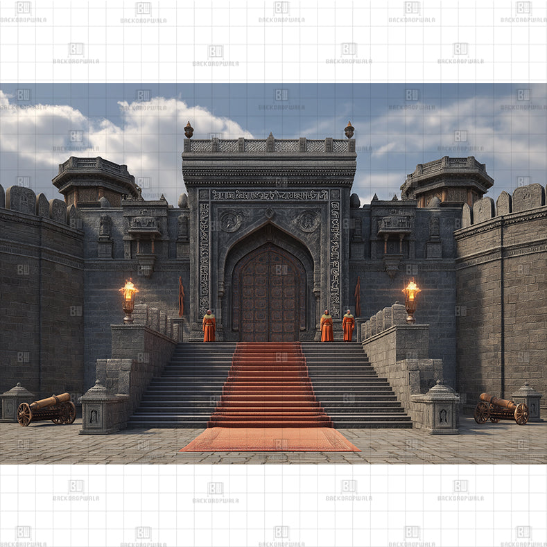 Sultan's Entrance Printed Backdrop