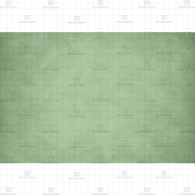 Olive Green Printed Baby Backdrop