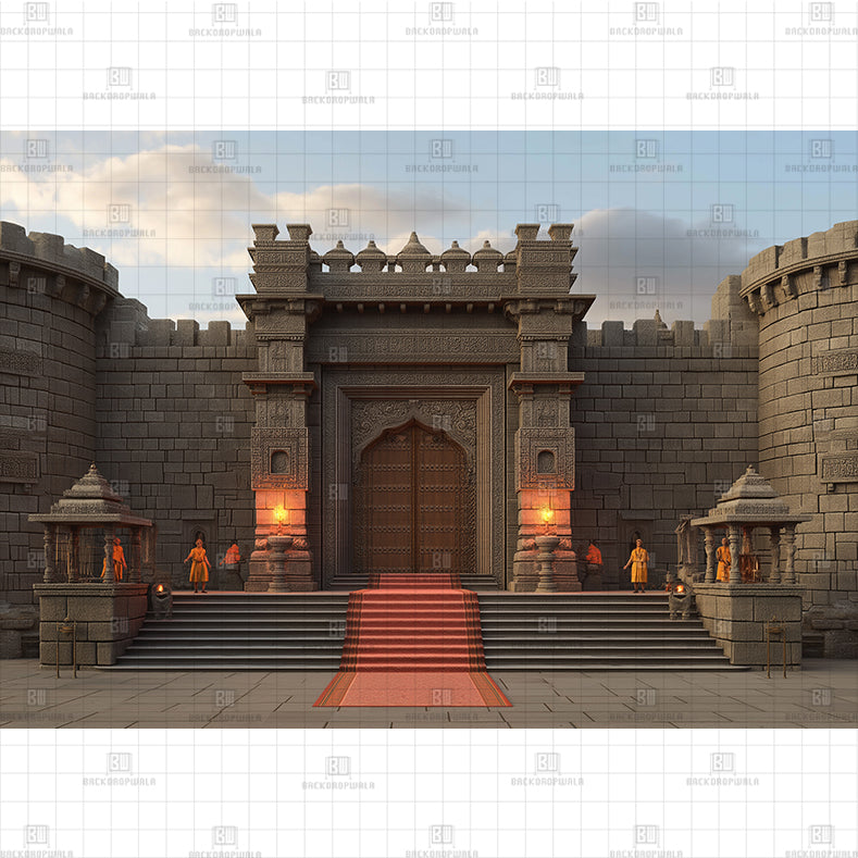 Gateway to the Citadel Printed Backdrop