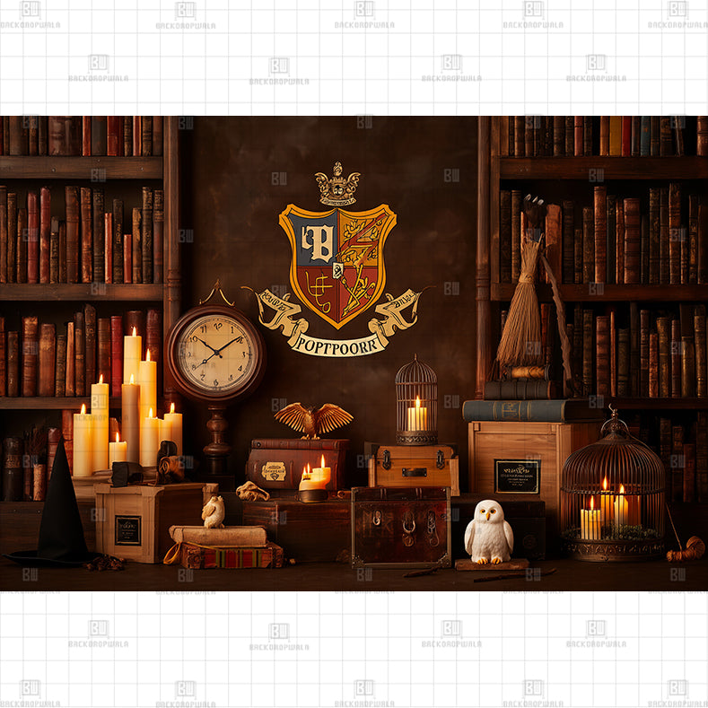 Harry Potter Letters Printed Baby Backdrop