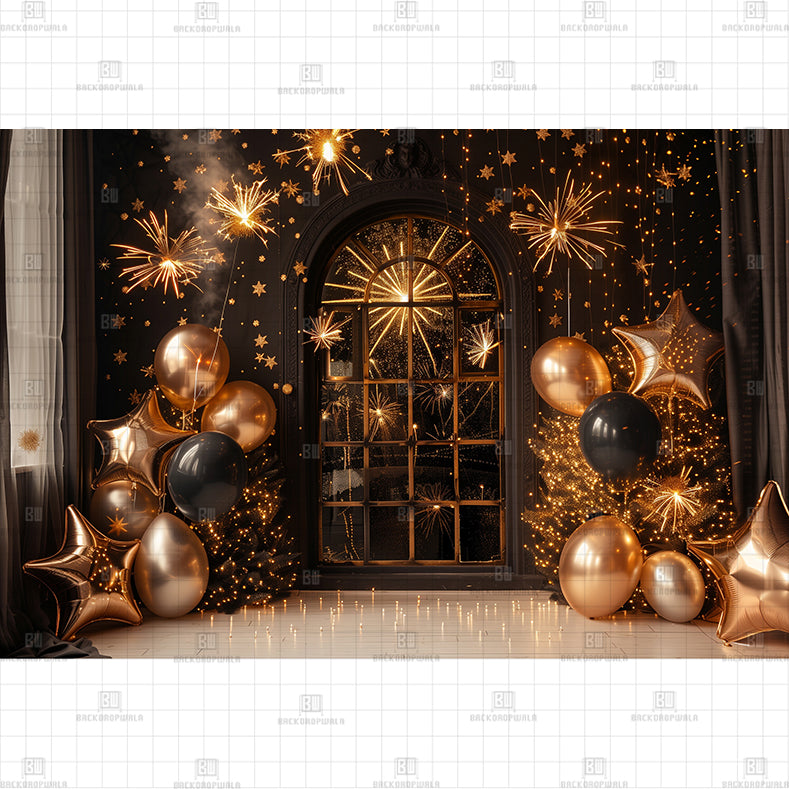 Rustic camp Birthday Printed Baby Backdrop