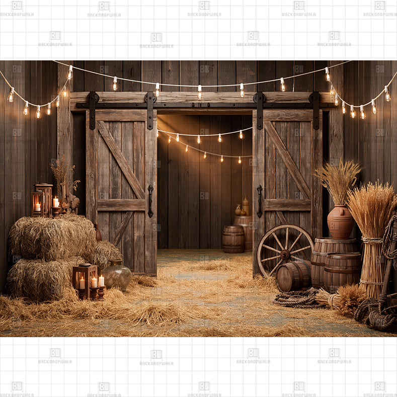 Vintage Wild West Adventure Printed Baby Backdrop
