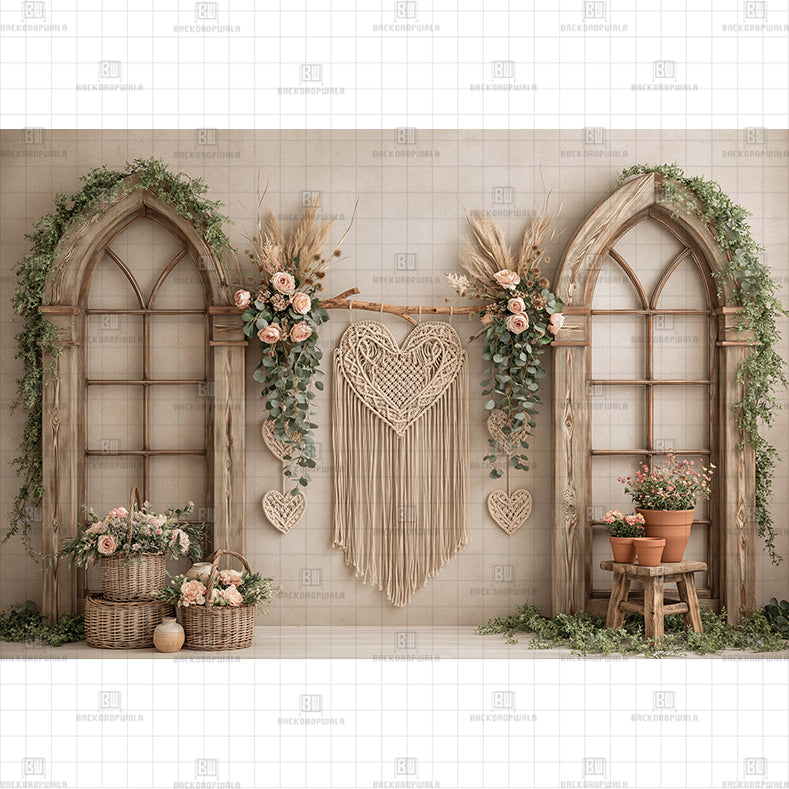 Pechy Pampas Printed Baby Backdrop