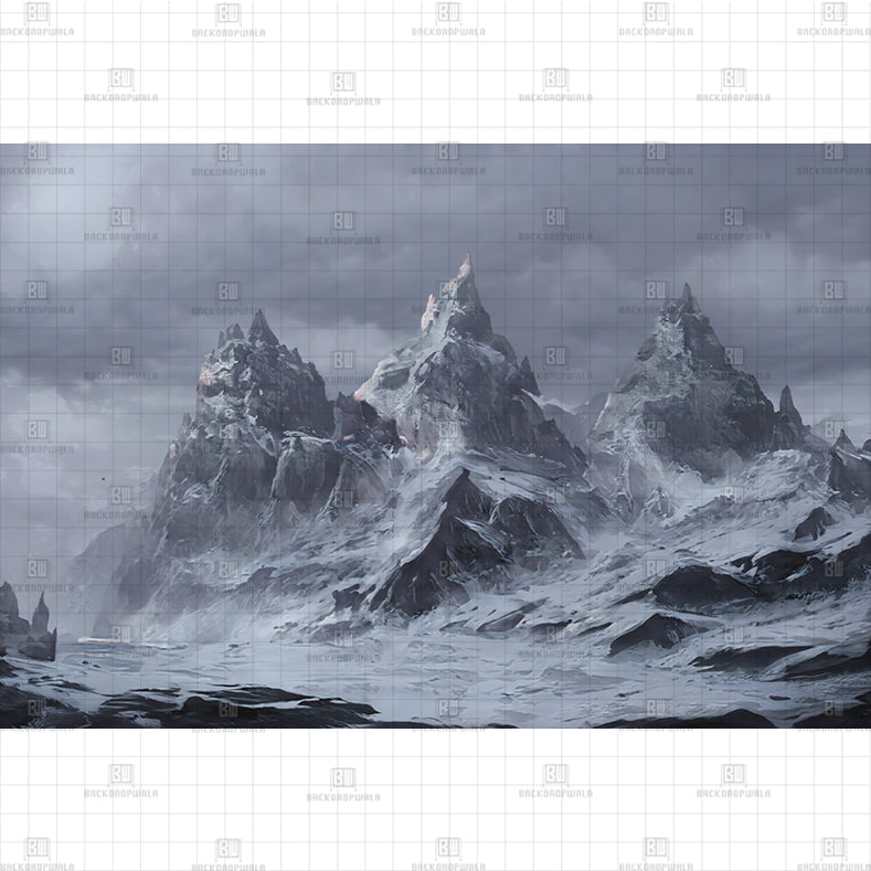 Mountain Serenity Printed Backdrop