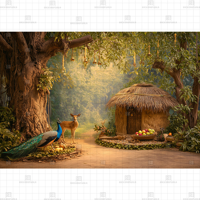 The Threshold of Simplicity Printed Backdrop