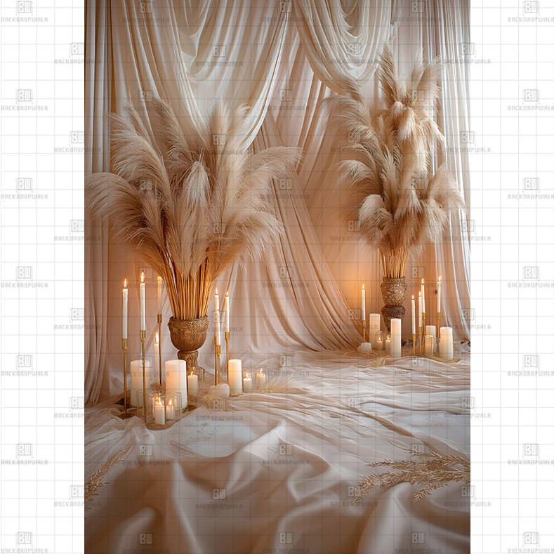 Golden Glow Dreamscape Printed Maternity Backdrop