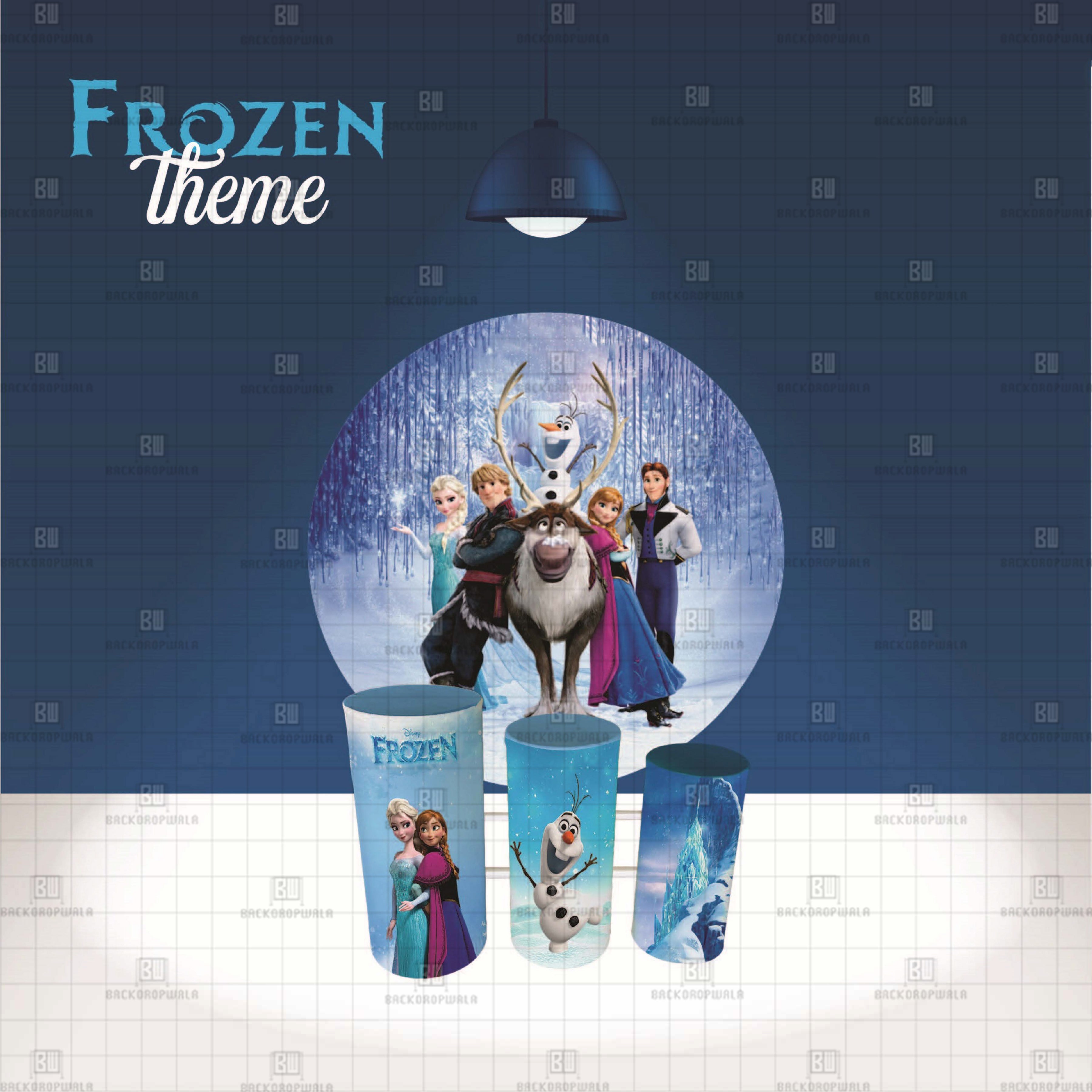 Frozen Theme Event Ring & Drum Cover Set