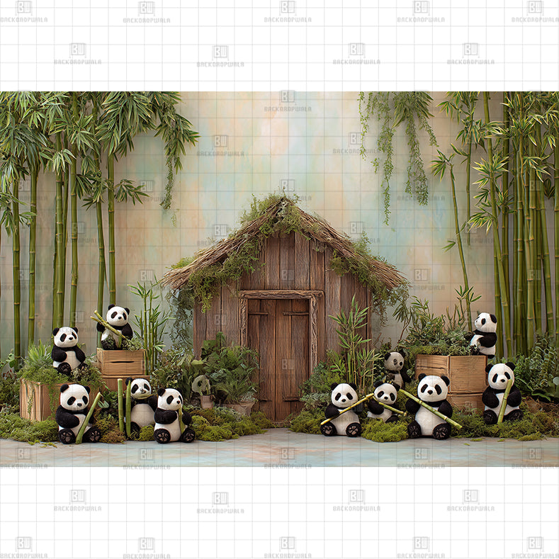 Welcome To Jungle Printed Baby Backdrop