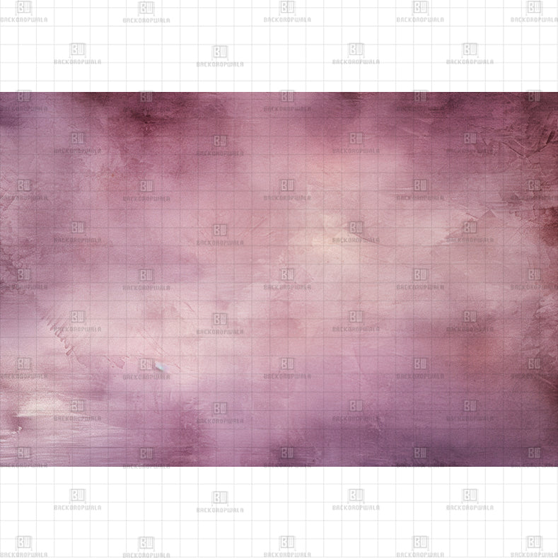 Purple Beige Printed Baby Backdrop