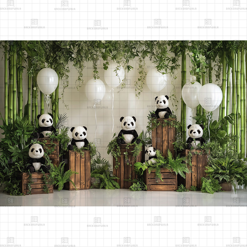 Wildlife Friends Printed Baby Backdrop