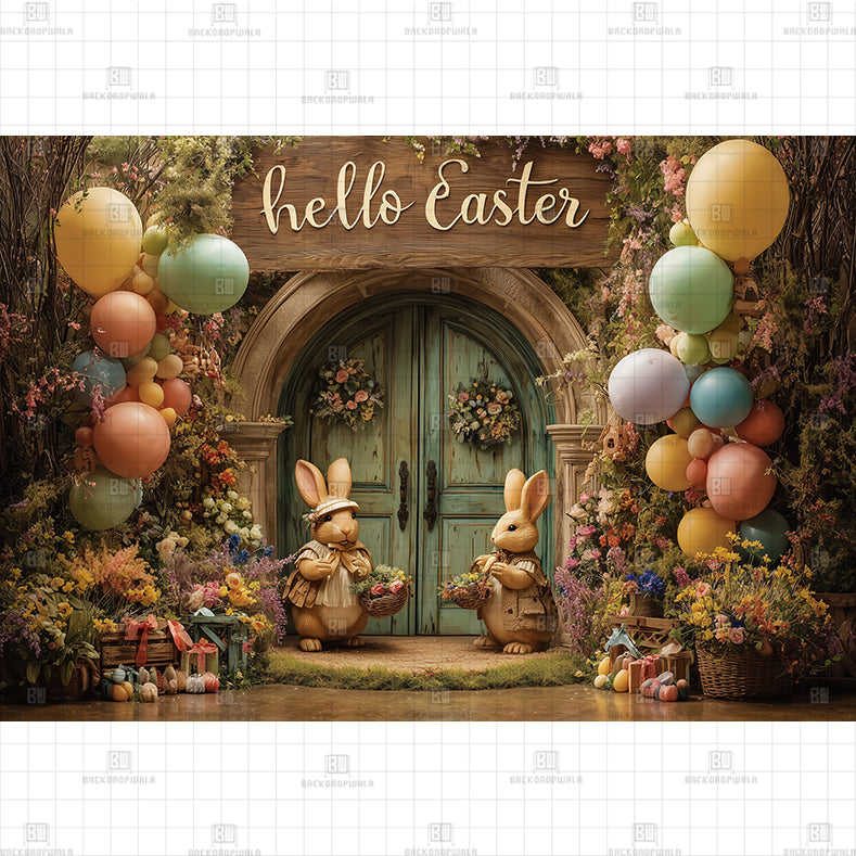 Enchanted Forest Gift Shop Store Printed Baby Backdrop