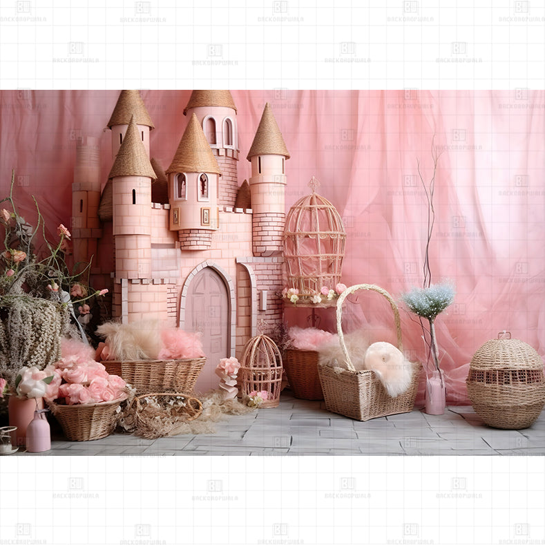 Rustic Fantasy Printed Baby Backdrop