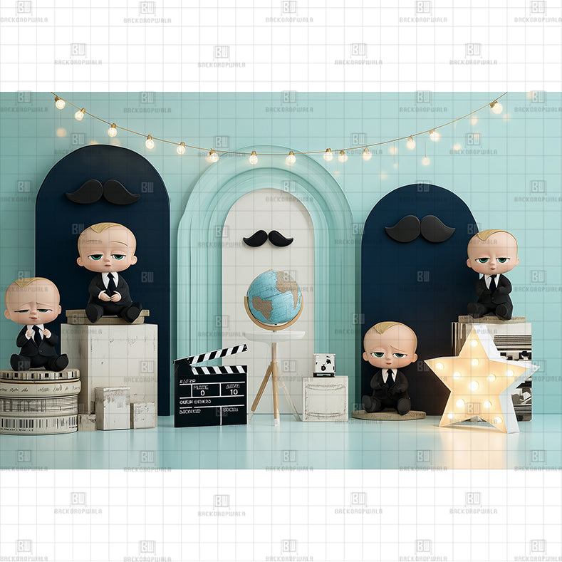 Rich Rider Printed Baby Backdrop