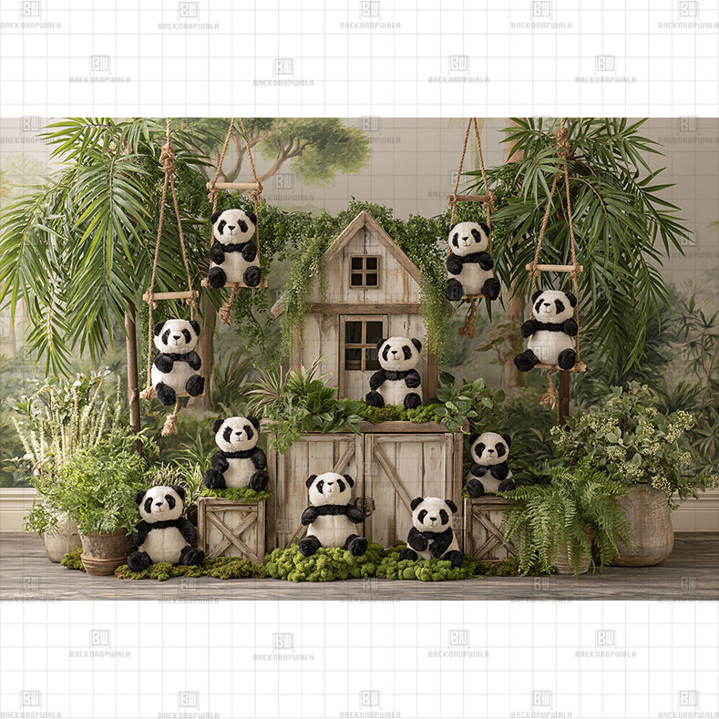 Safari Adventure Printed Baby Backdrop