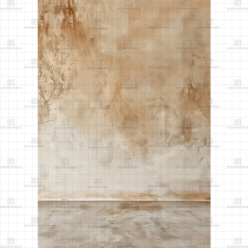 Cream Vintage Printed Product Backdrop