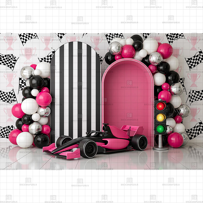 Fast Track Frames Printed Baby Backdrop