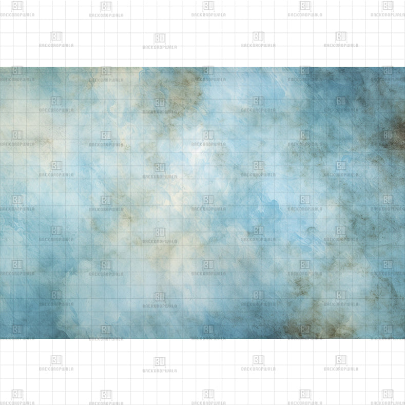 Sky Grunge Printed Baby Backdrop