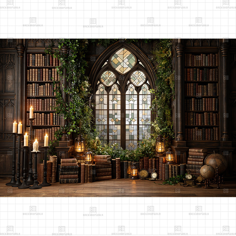 Potter’s Shop Printed Baby Backdrop