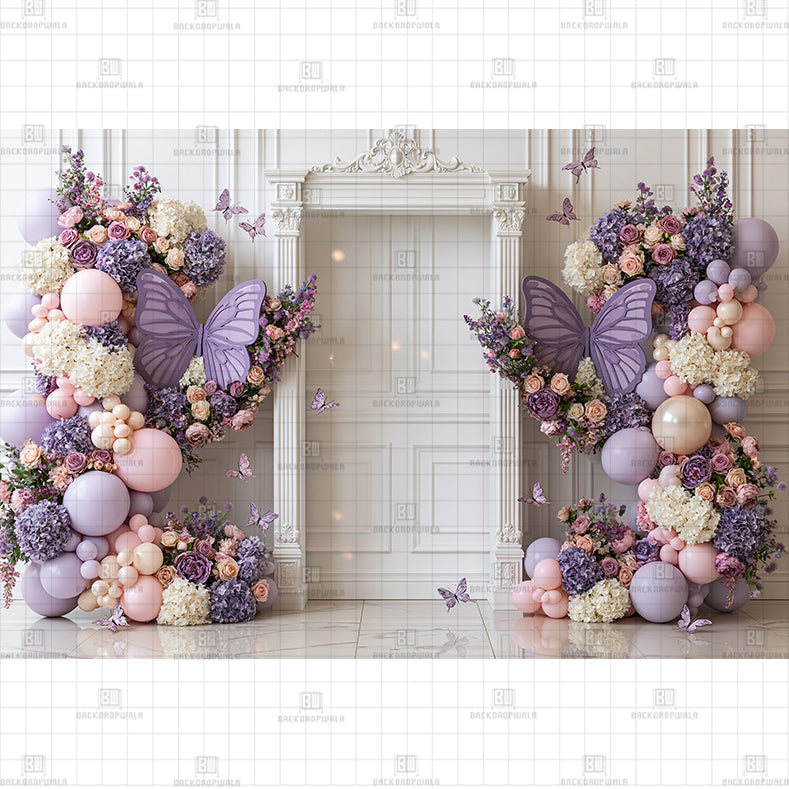 Spring Bloom Printed Baby Backdrop