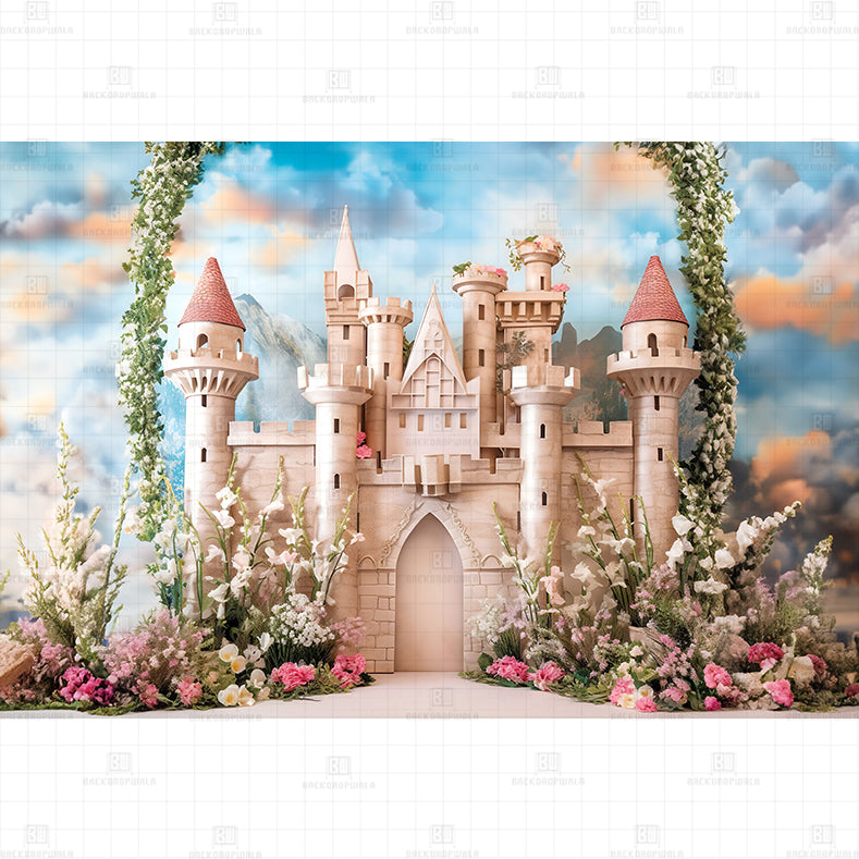 Enchanted Garden Printed Baby Backdrop