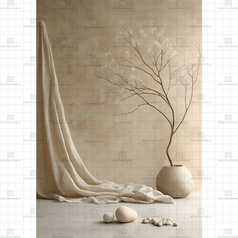 Silk Drape Backdrop Printed Maternity Backdrop