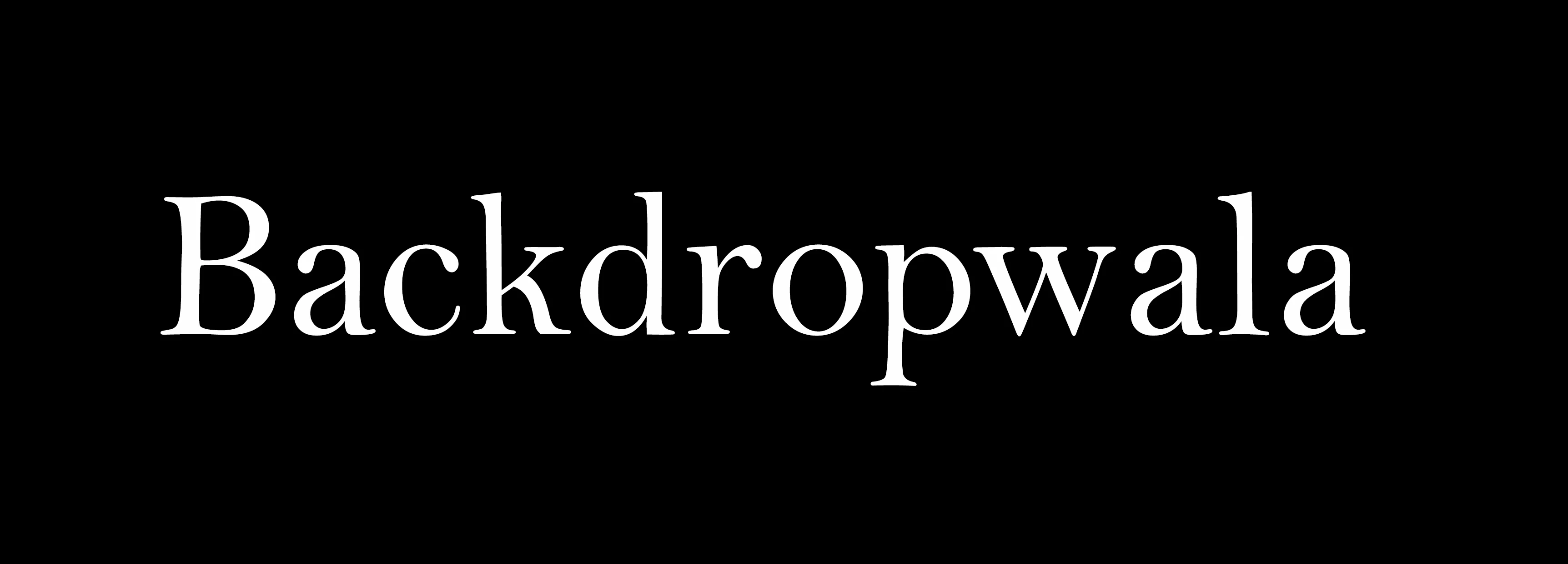 BackDropWala